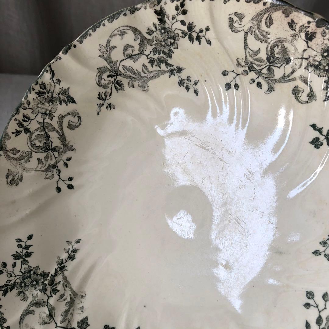 時の色香が美しいコンポティエ　エミールブルジョワ　フランスアンティーク