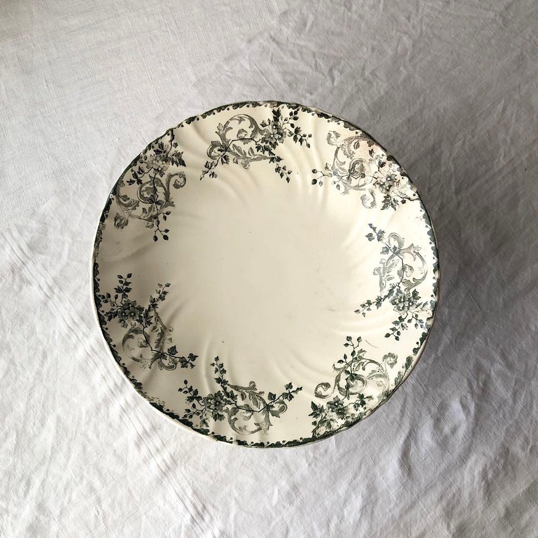 時の色香が美しいコンポティエ　エミールブルジョワ　フランスアンティーク