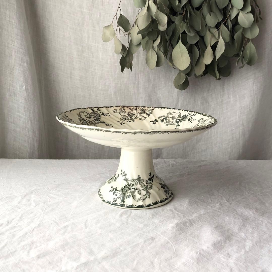 時の色香が美しいコンポティエ　エミールブルジョワ　フランスアンティーク