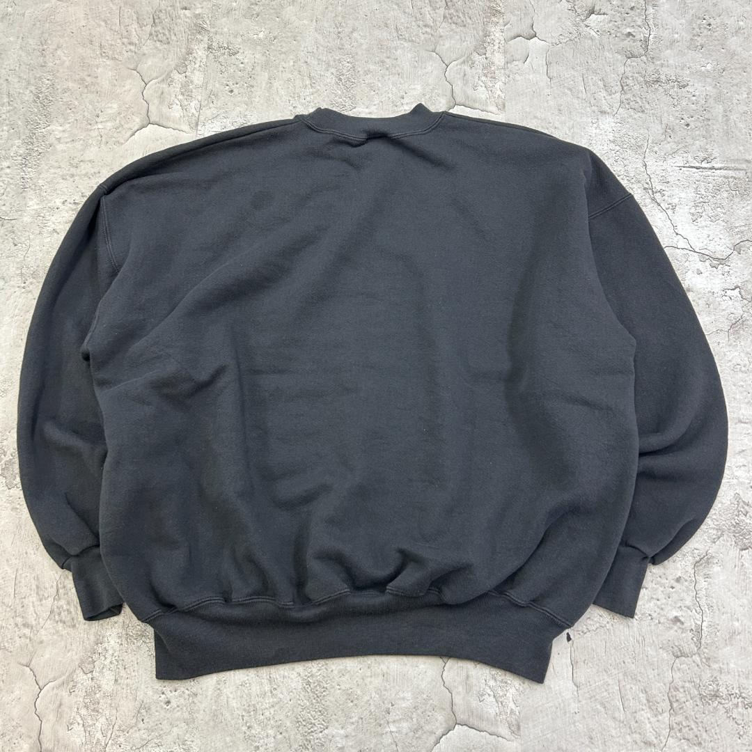 K*0様 90s　Hanes　スウェット　XXL　ブラック　無地　古着