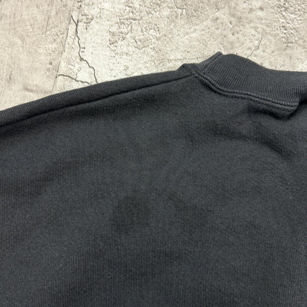 K*0様 90s　Hanes　スウェット　XXL　ブラック　無地　古着