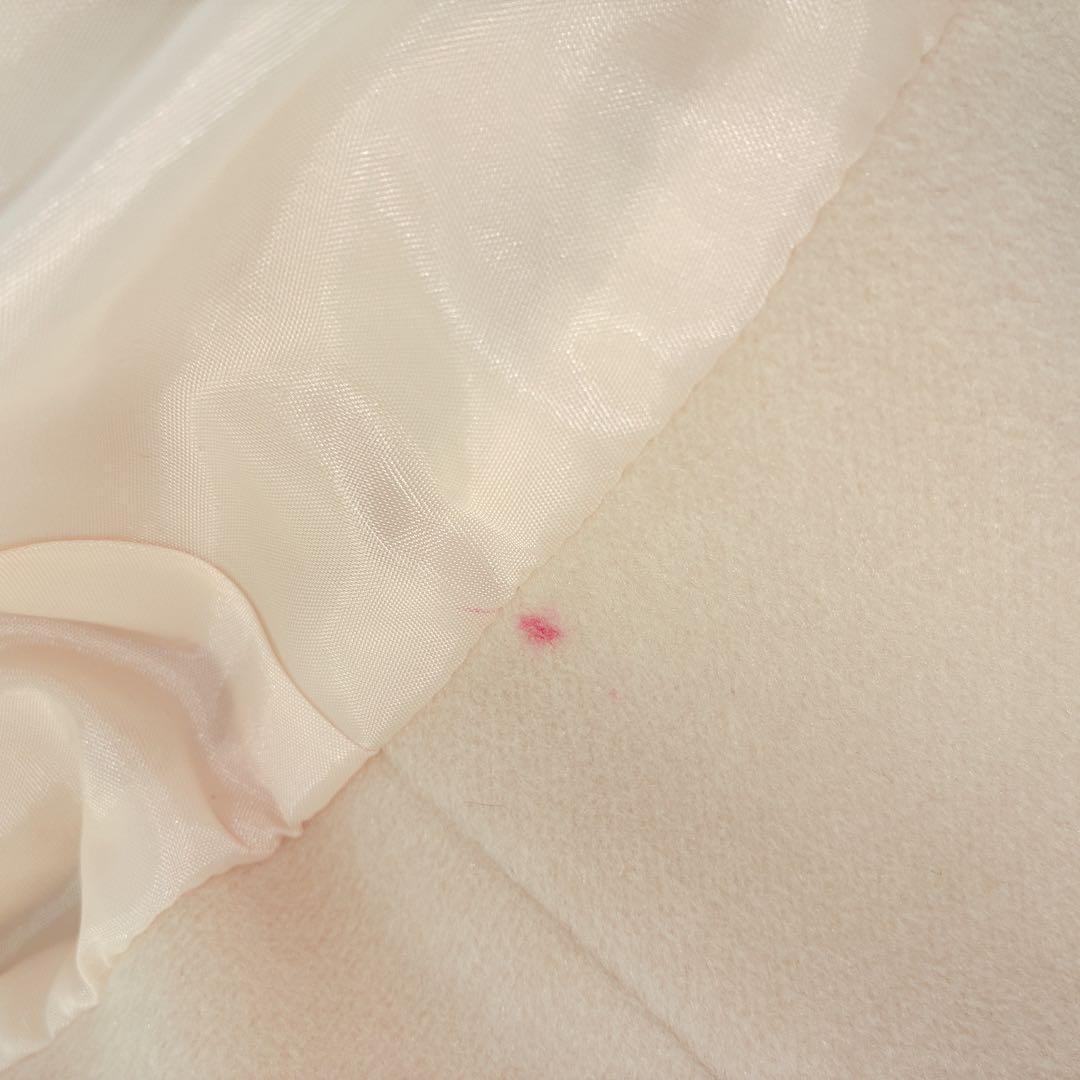 レア アンクルージュ ポンチョ ケープ リボン ファー コート　ankrouge