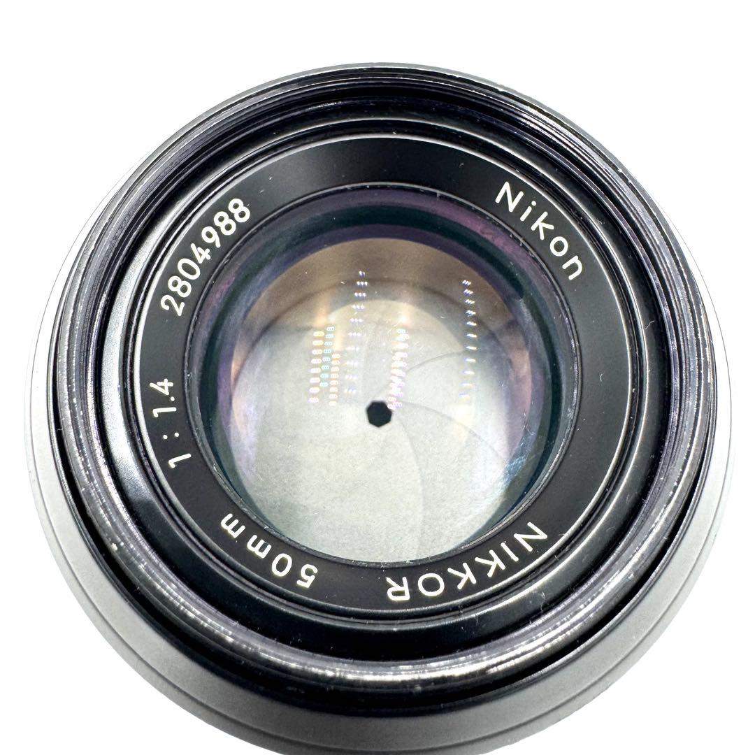 美品！NIKON F2 アイレベル ブラック 50mm F1.4 レンズ付き