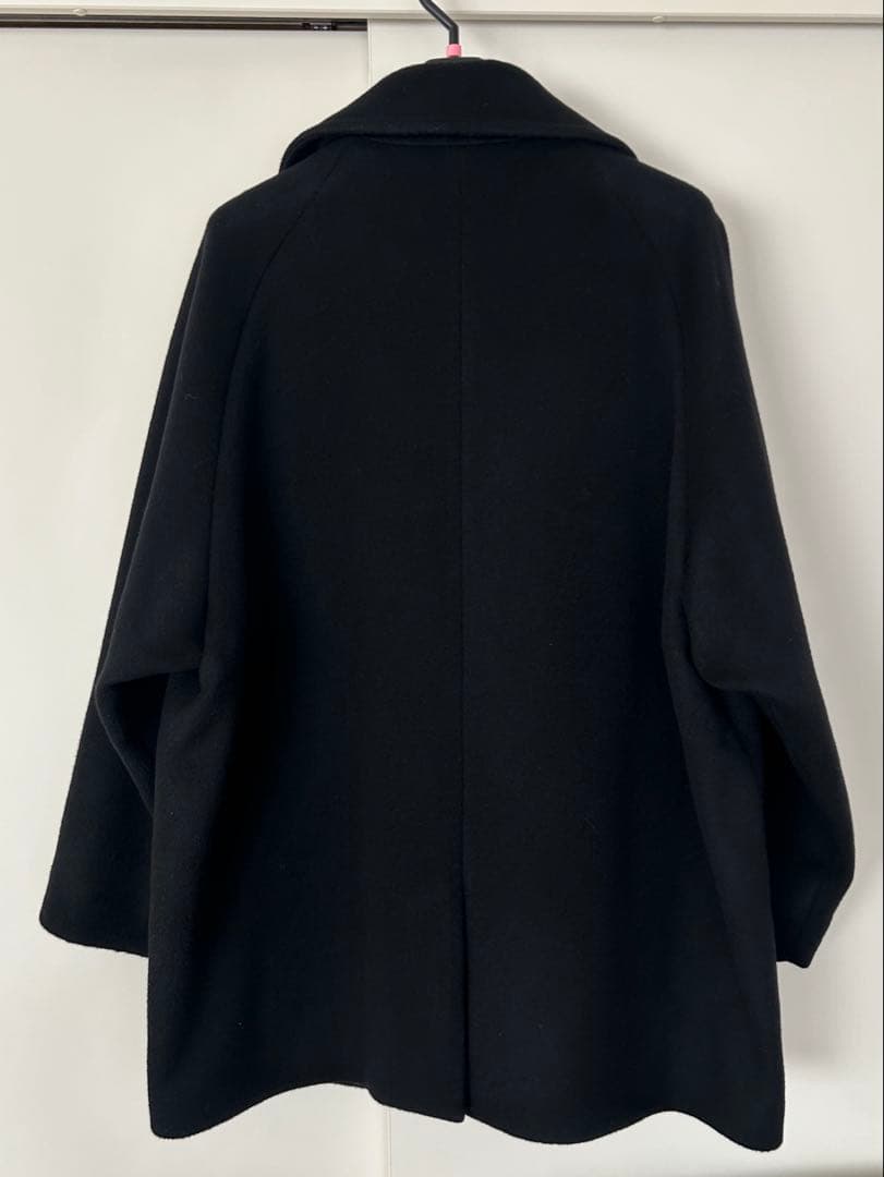 未使用　今季TICCAティッカ　ピーコート　ベイクルーズ　ブラック2025製