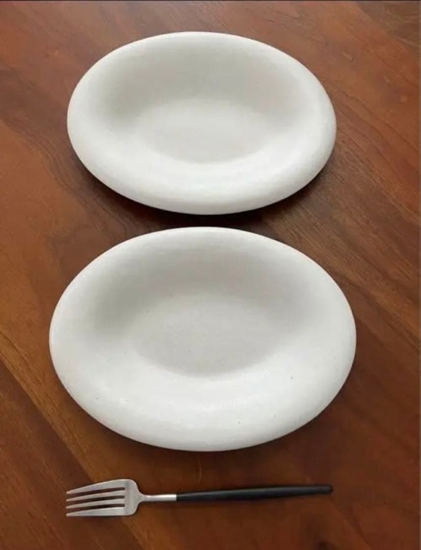 【未使用】dona ceramic studio 入江佑子さん　プレート　2枚