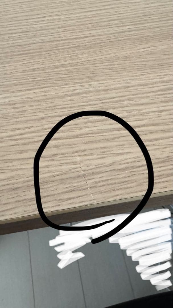 脚のみ！ 山善 昇降デスク 電動 一枚板　ウッドナチュラル/ホワイト