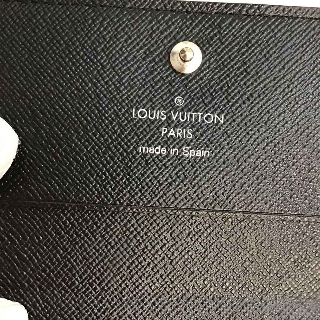 ‼️ルイヴィトン‼️タイガライン　名刺入れ、カードケース　M64595ブラック