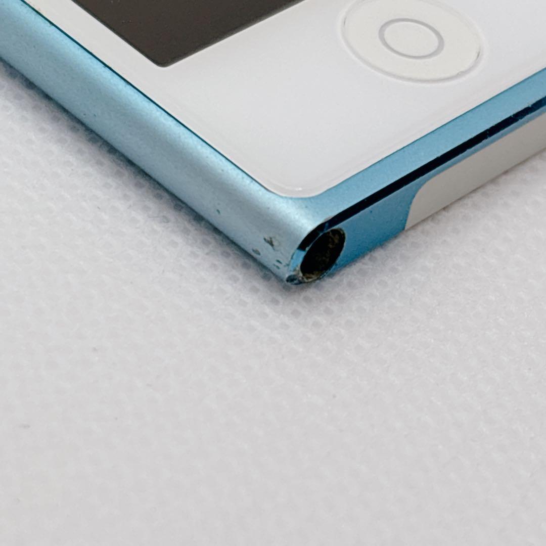 【良品】Apple iPod nano 第7世代 16GB MD477J ブルー