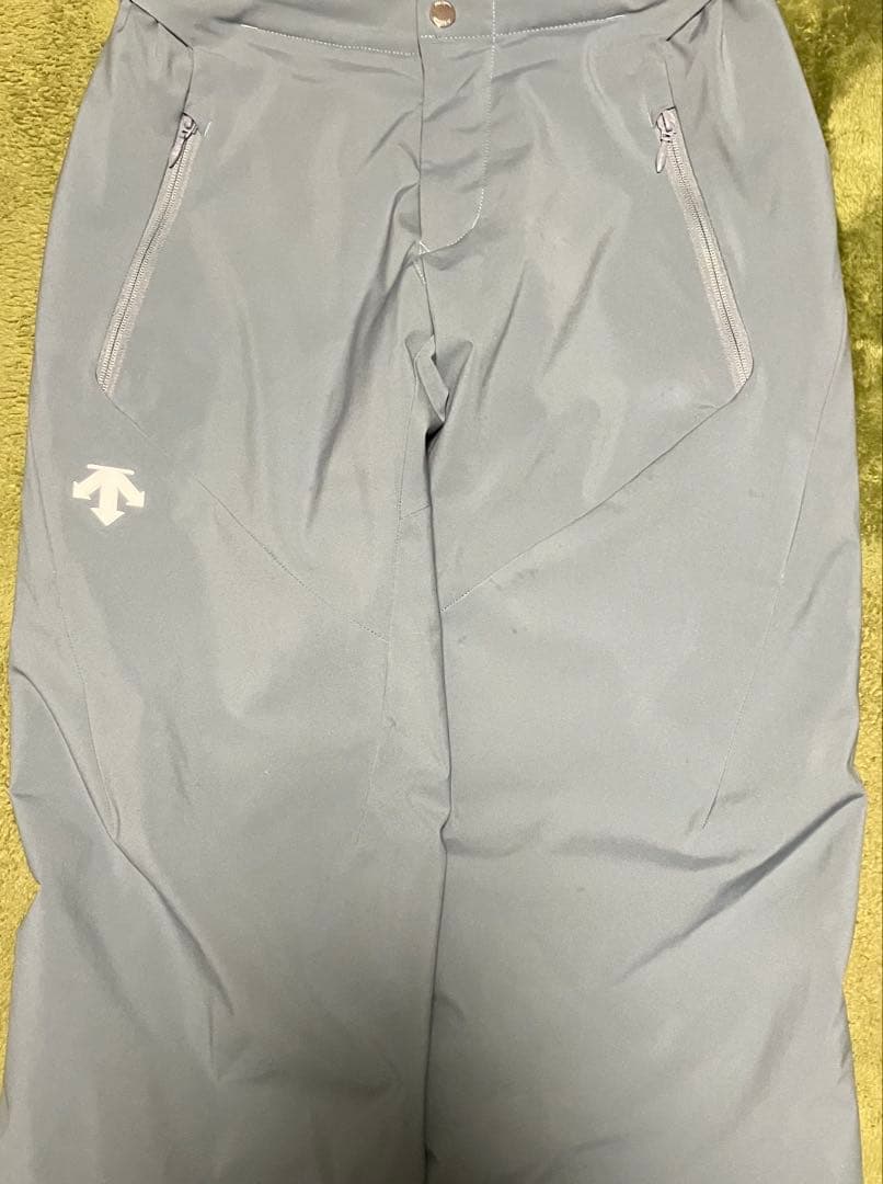 ◼️デサント製（オガサカ）スキーウェア上下 ピンク•灰色◼️L寸 非売 中古品◼️