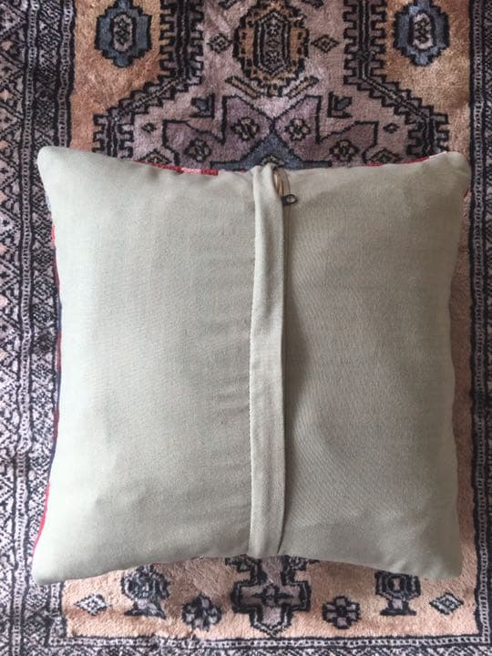 ビンテージラグ　トルコラグ　オールドキリム　クッションカバー　パッチワーク♯14