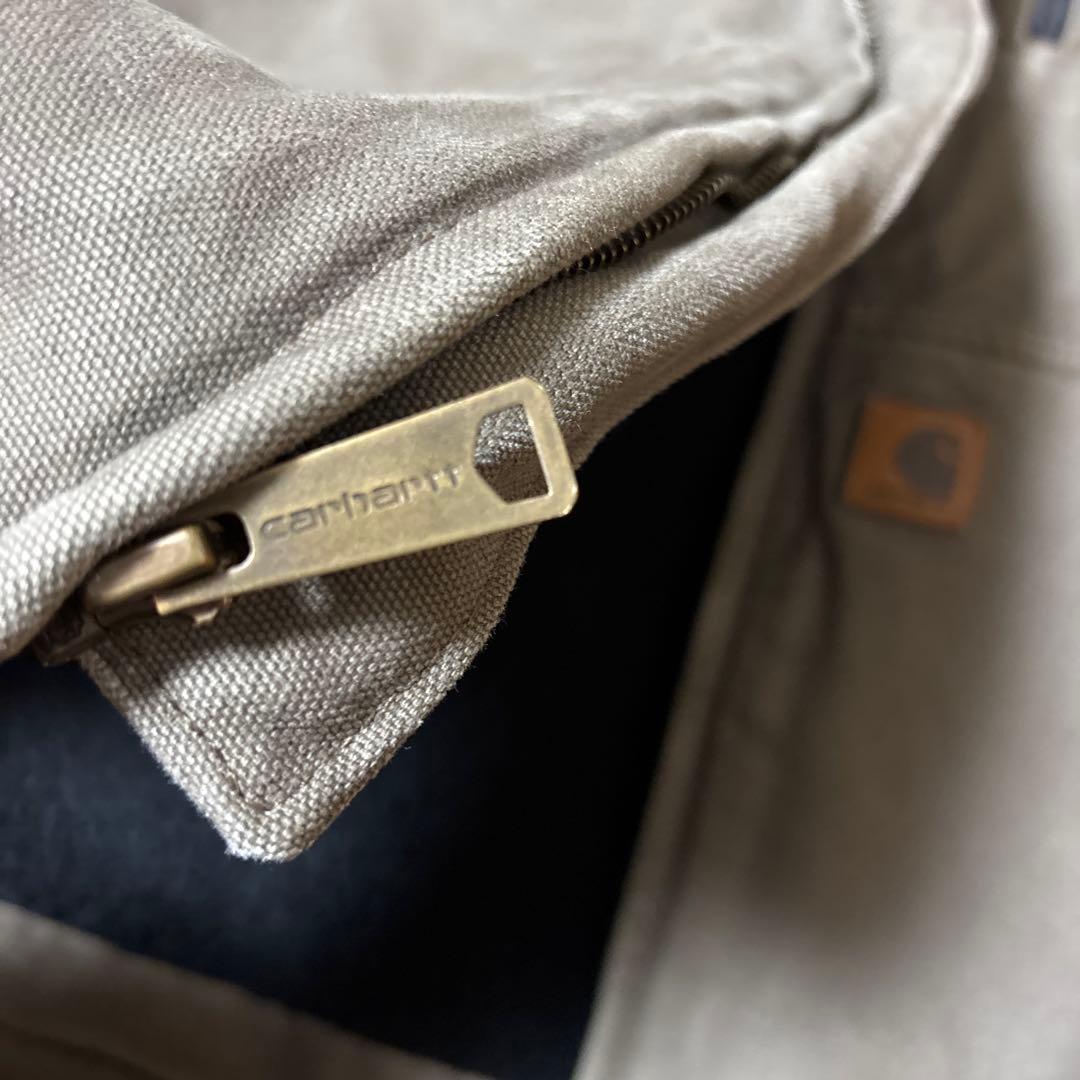 Carhartt ダックベスト L ダークベージュ
