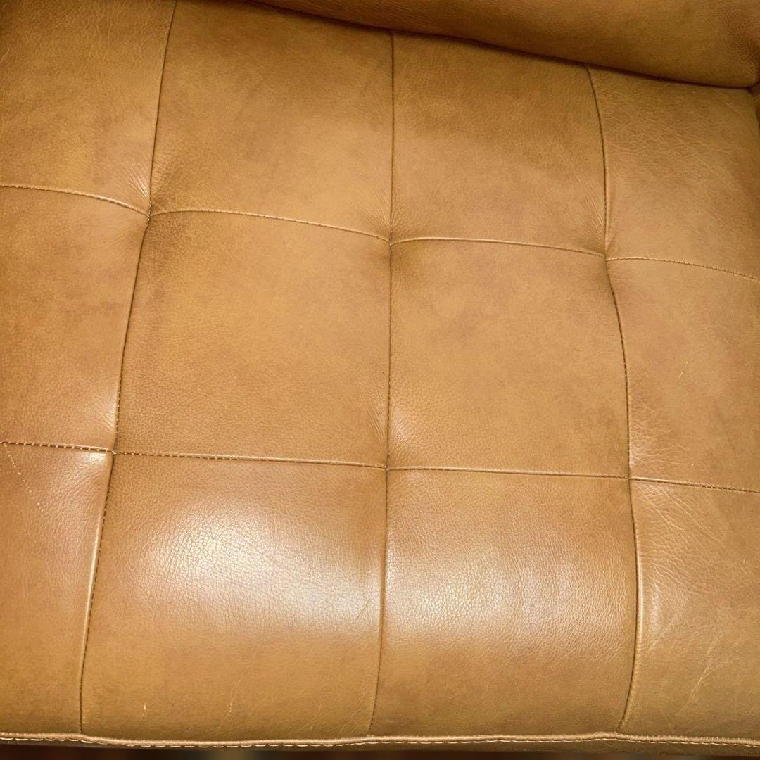 ⭐︎本牛革2シーターキャメルソファ⭐︎