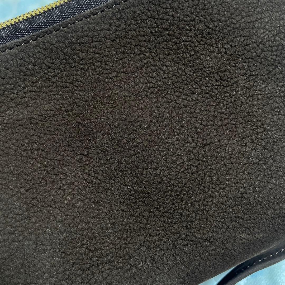 【新品未使用】manimaris queue nubuck choco