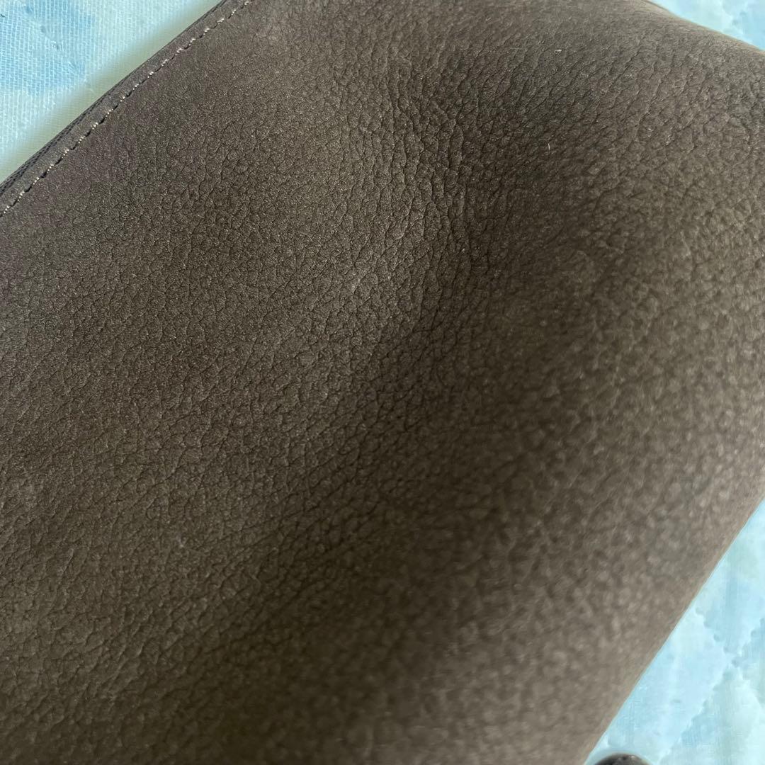 【新品未使用】manimaris queue nubuck choco