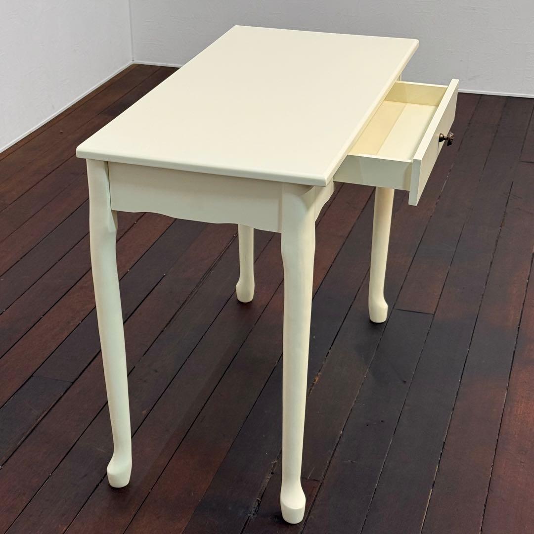 H112K62j アンティーク調 猫脚 ロココ調 コンソールテーブル