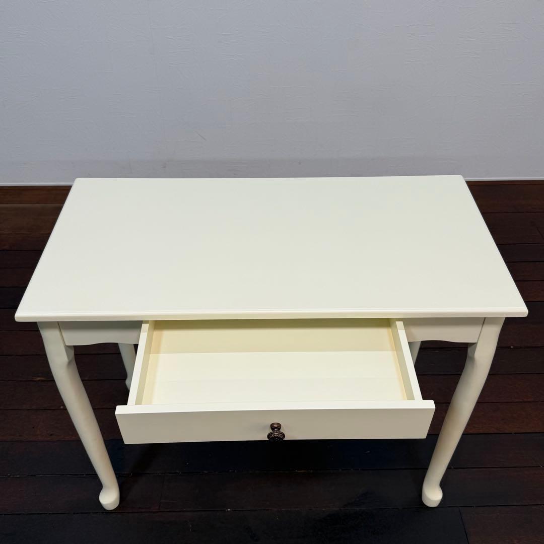 H112K62j アンティーク調 猫脚 ロココ調 コンソールテーブル