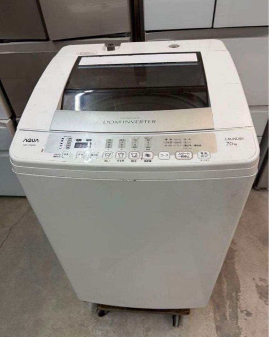 2014年式 7kg AQUA 洗濯機 AQW-V700C