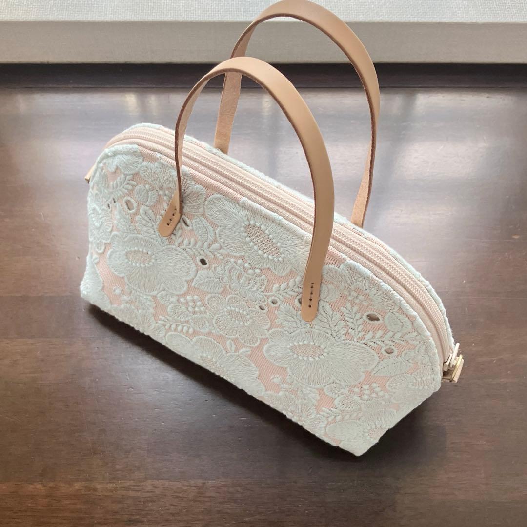 ミナペルホネン❤︎シレーヌバッグ smile flowe ハンドメイド