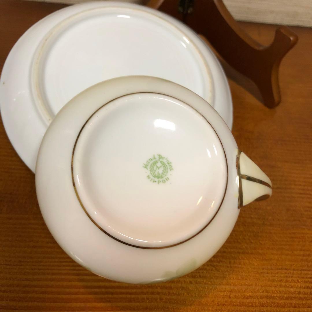 オールドノリタケ コバルト金彩 野ばら C/S