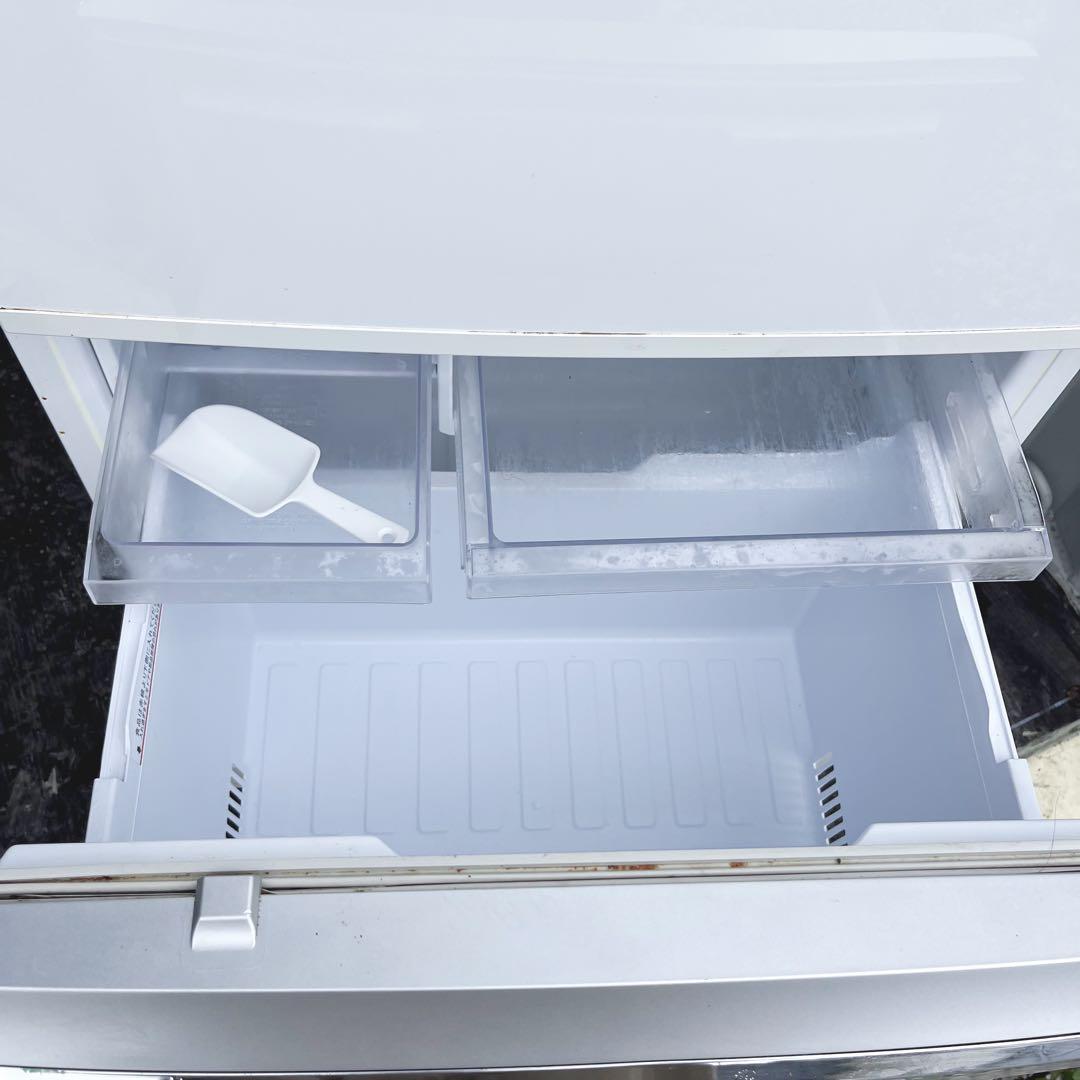 316取付無料！大容量298L 三菱おしゃれホワイトインテリア冷蔵庫