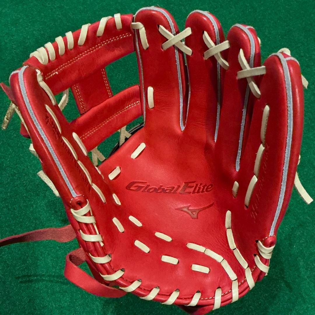 ミズノ　グローバルエリート　限定品　軟式　内野手用　新品未使用
