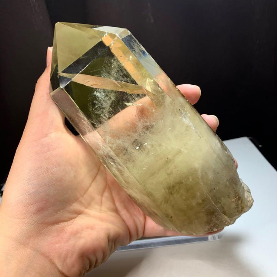 ALLSALE☆虹あり☆エンジェルラダーシトリンポイント