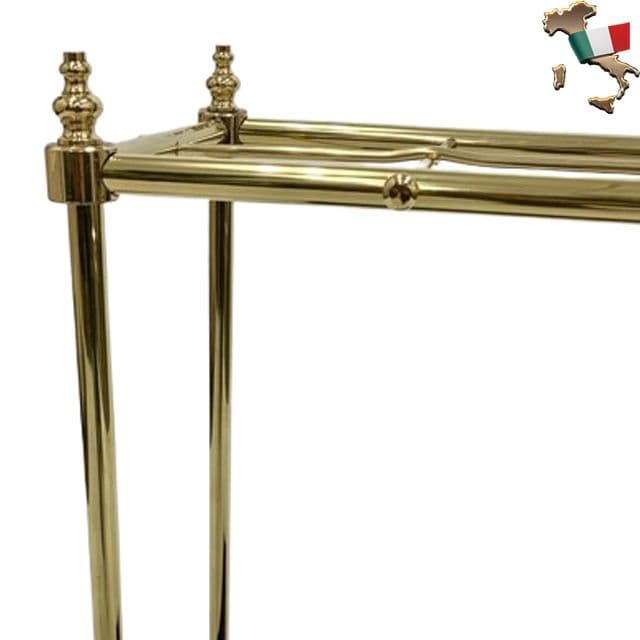 傘立て 金色と黒 イタリア製