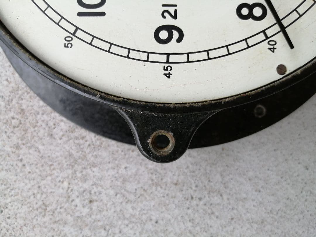 U.S.NAVY WW2 DECK CLOCK 40年代　50年代　ビンテージ
