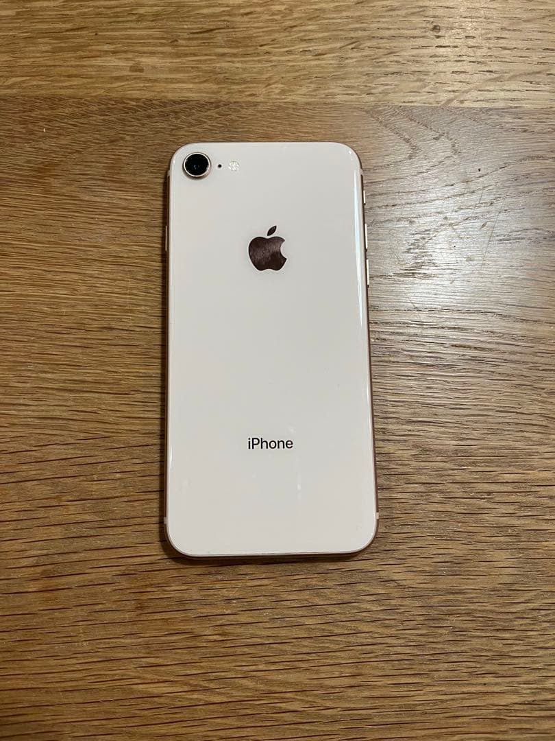 Apple iPhone 8 ピンクゴールド バッテリー100%