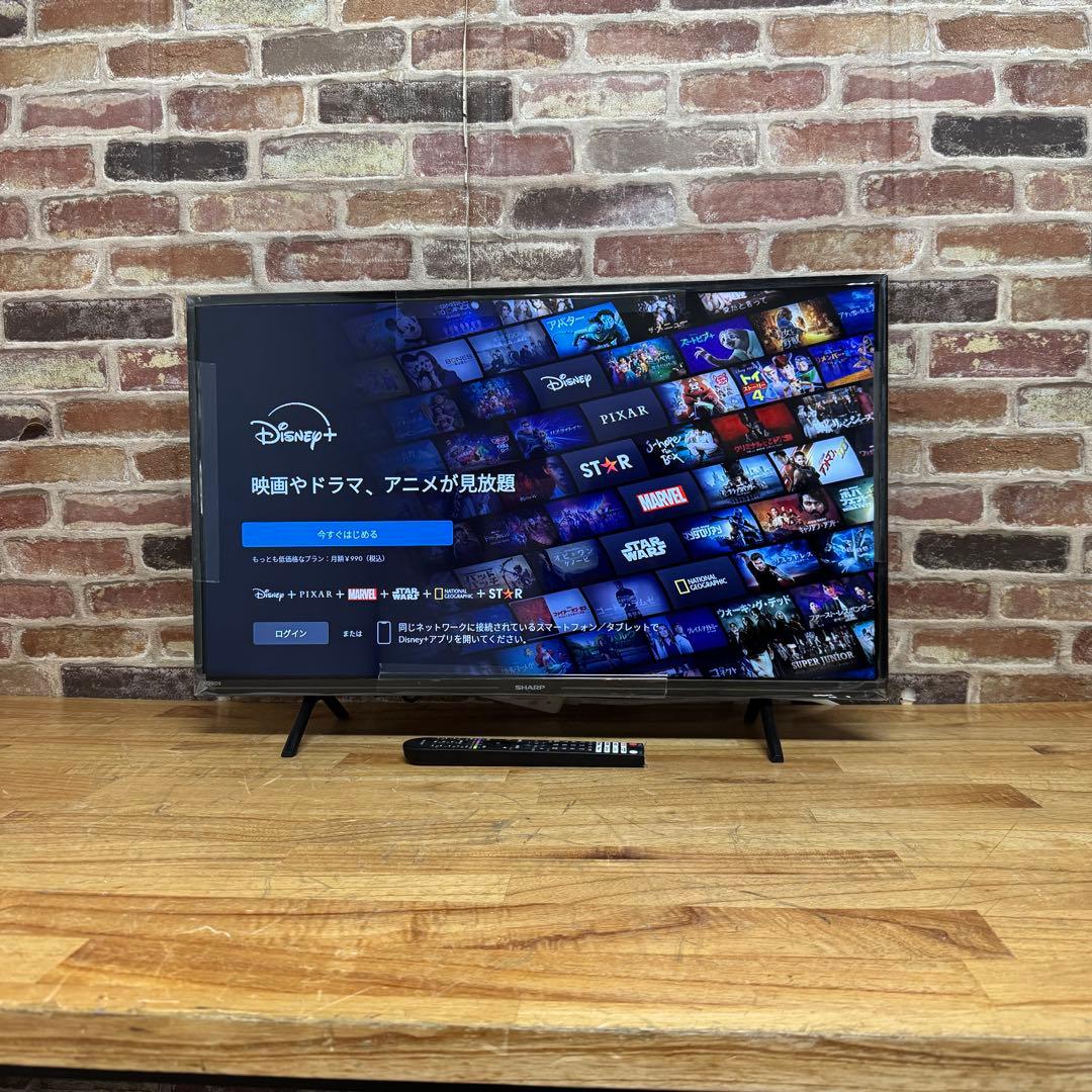 2023年製！ シャープ 32V型 液晶テレビ 2T-C32EF1 動画アプリ○