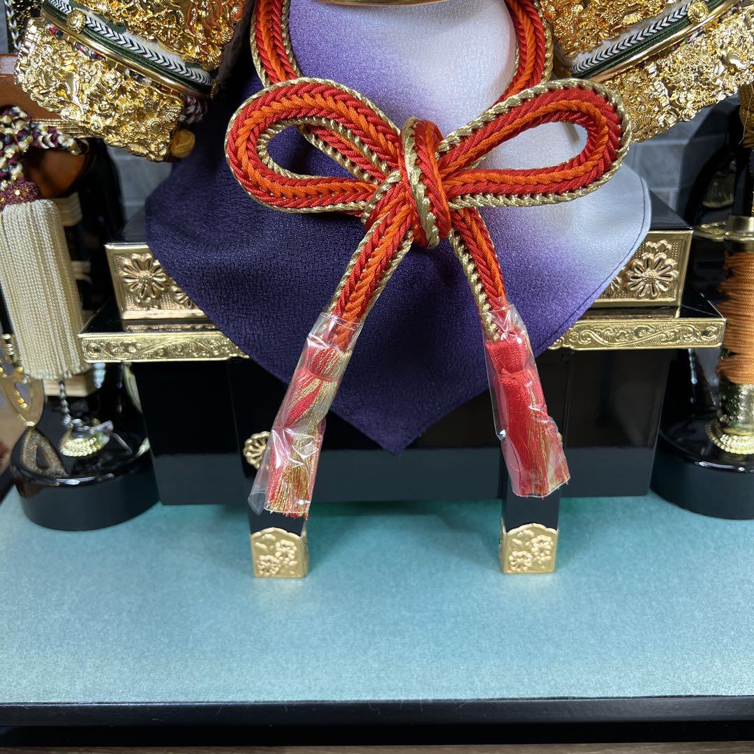 てつやん　御兜飾り　宝雲作　五月人形　端午の節句　御兜　正絹　伝統甲冑仕立