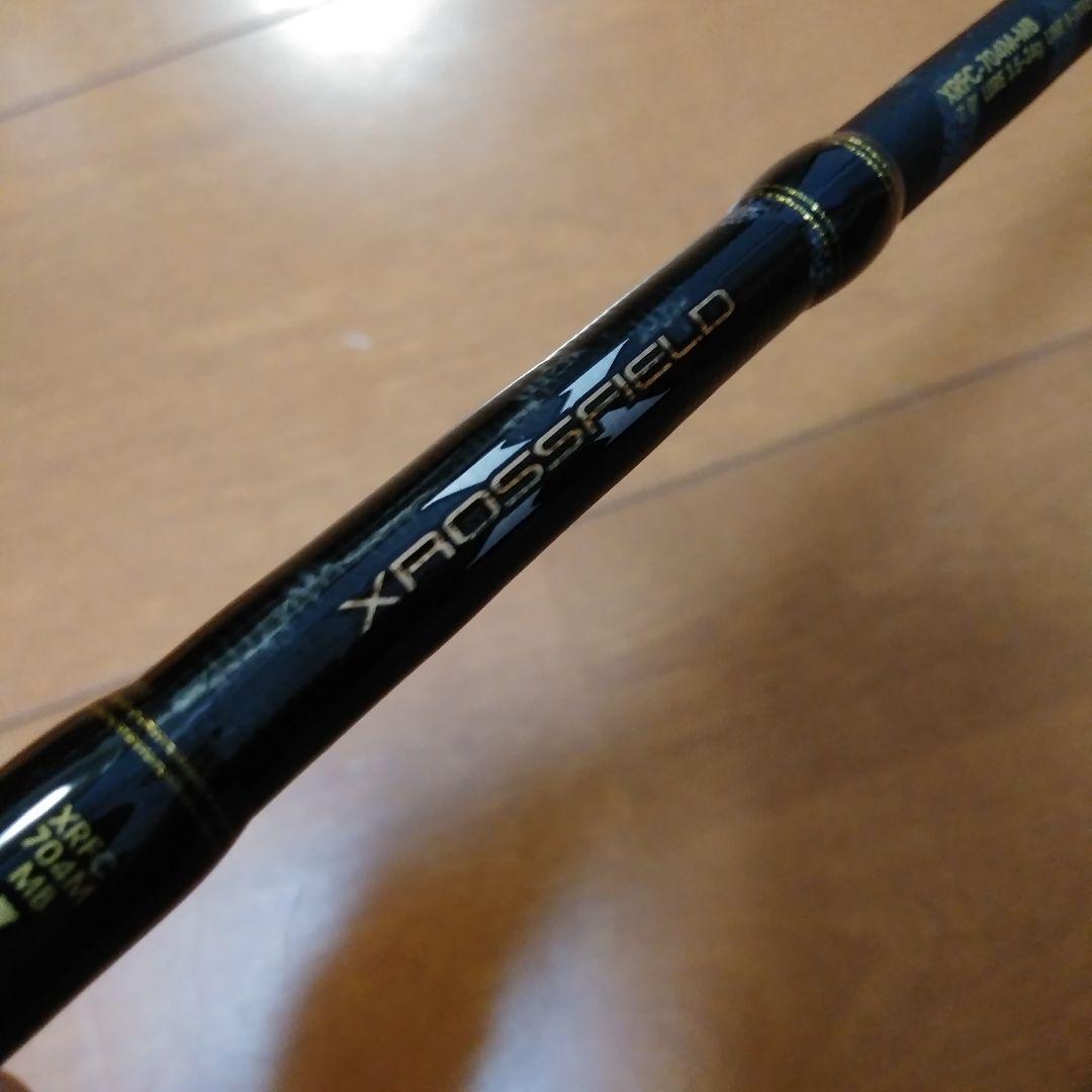 中古美品　アブガルシア XRFC-704M-MB ルアーロッド