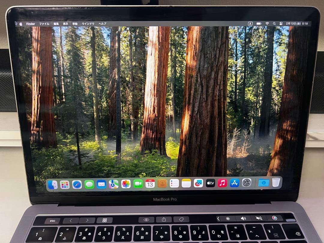 MacBook Pro 13インチ 2019 i7/16GB/1TB