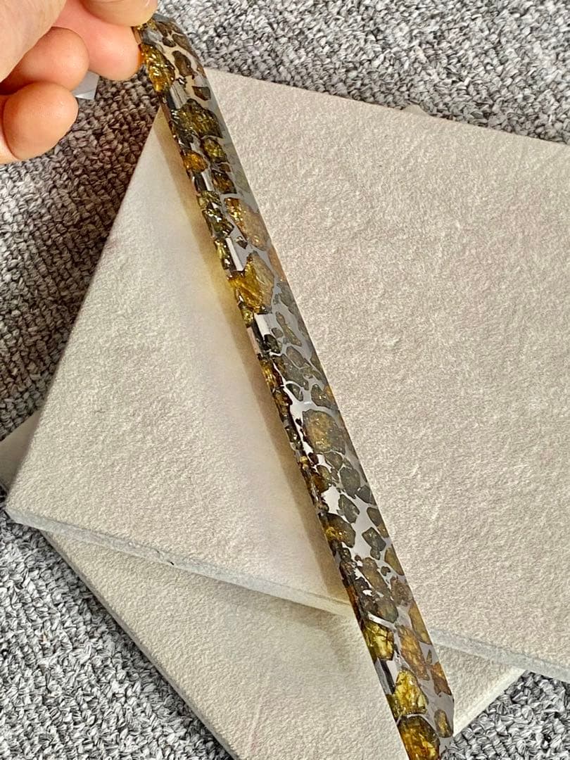 21cm大型 博物館級！ 入手困難！パラサイト隕石の女王 イミラック隕石