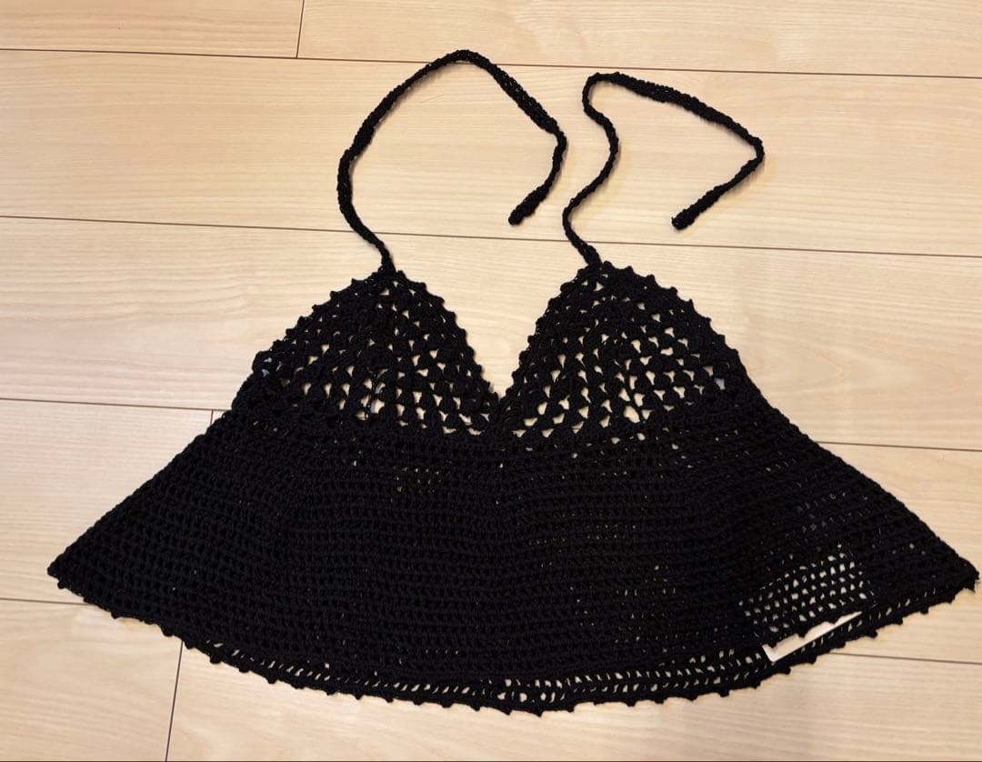 【Spick&Span】クロシェニットキャミソール（新品タグ付き）