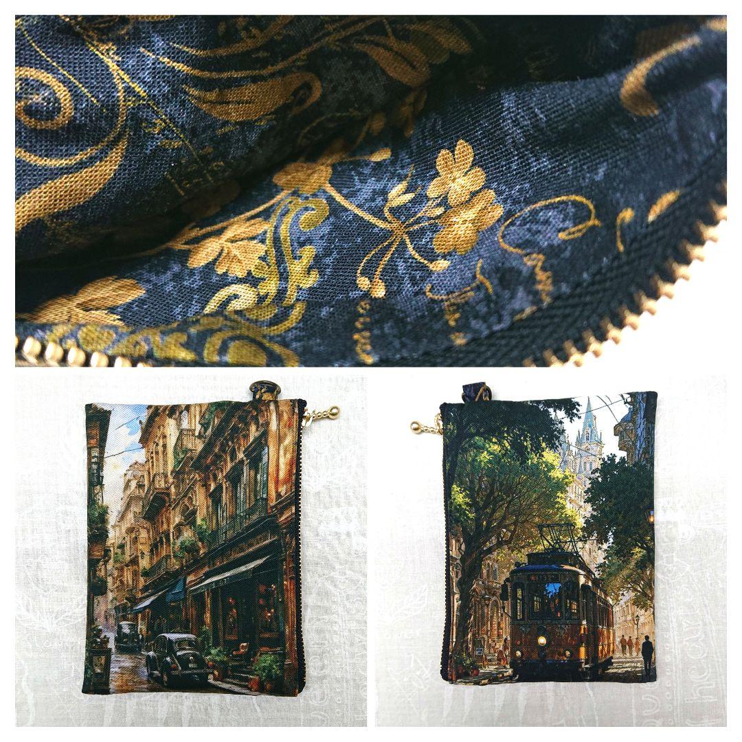 koko様⑪ブックカバー、マチありトート、スマホポーチ、ポーチ