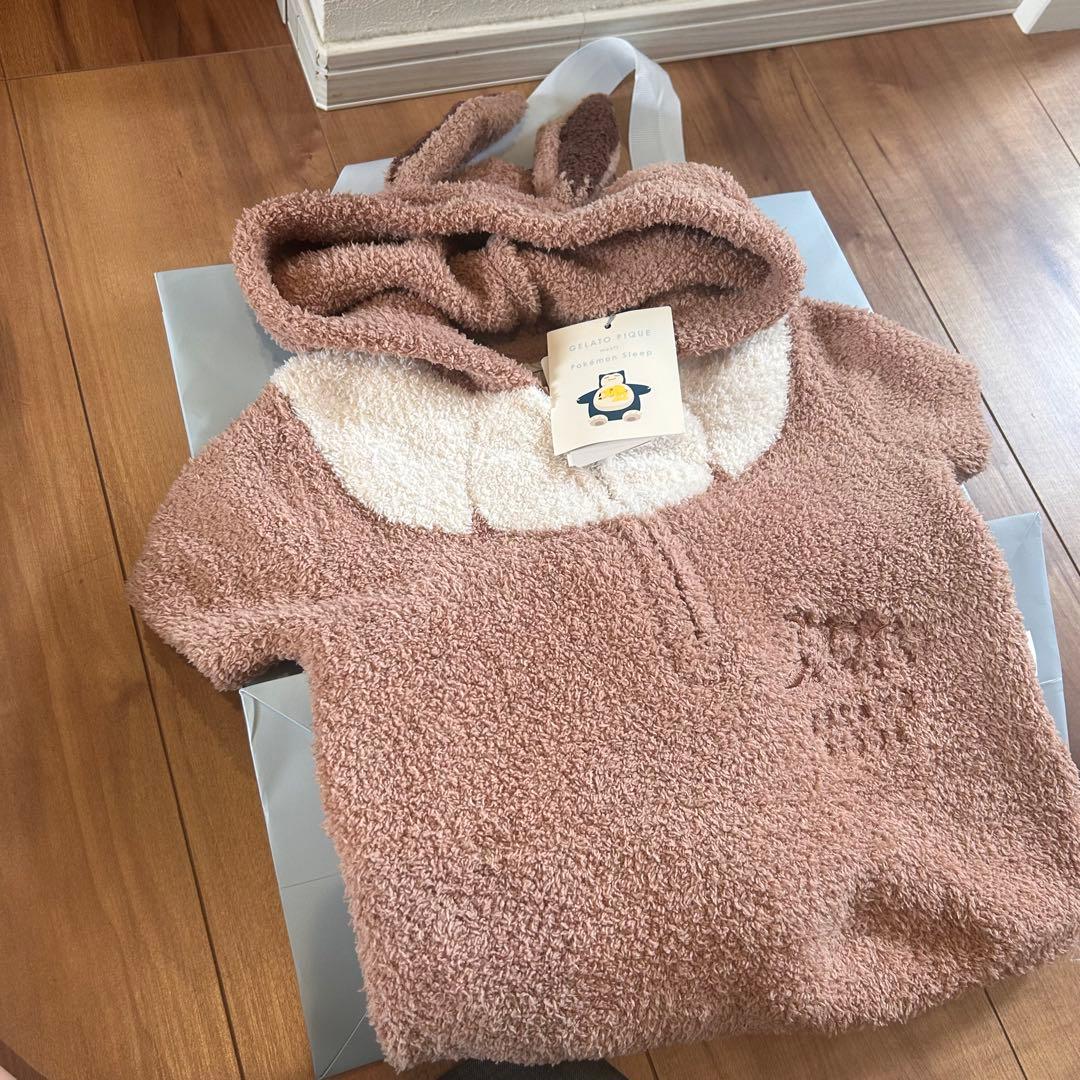 【新品.タグ付き.未使用】♡ジェラートピケ♡ポケモンスリープ　イーブイロンパース