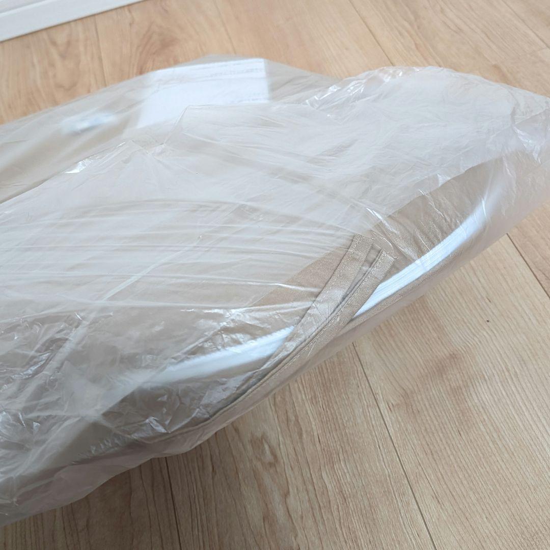 【未使用】 ラタン　回転座椅子　ロータイプ　1脚 ベージュ クッション