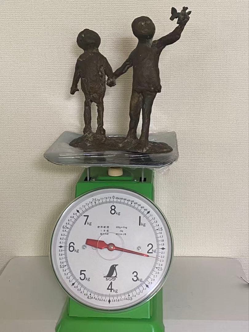 銅像 置物 レトロ 年代不明 現壮品