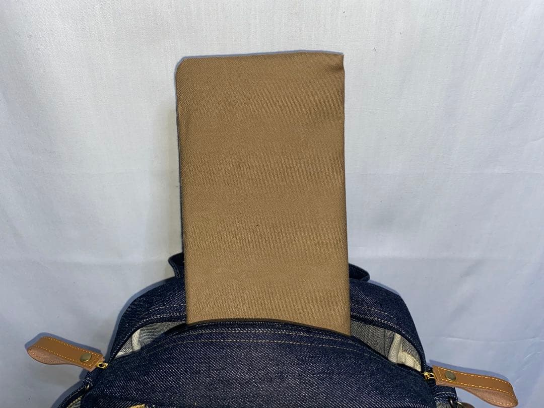 ☆岡山デニム☆ステンシル☆トラネコ☆☆4wayボストンバッグ