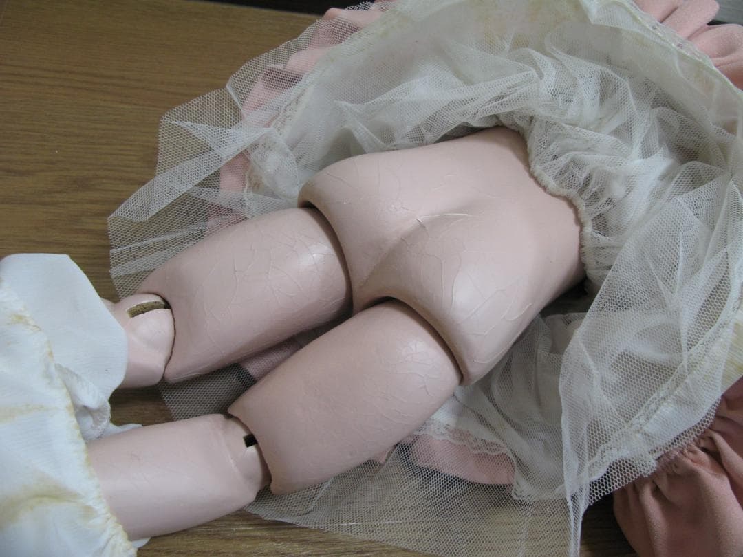 ビスクドール ロングフェイスジュモー リプロ　58㎝ Jumeau