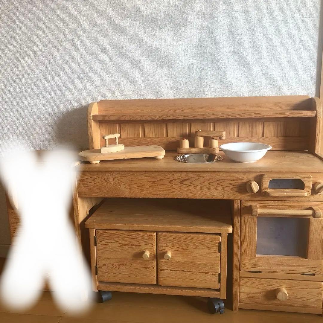 おままごとキッチン　木製