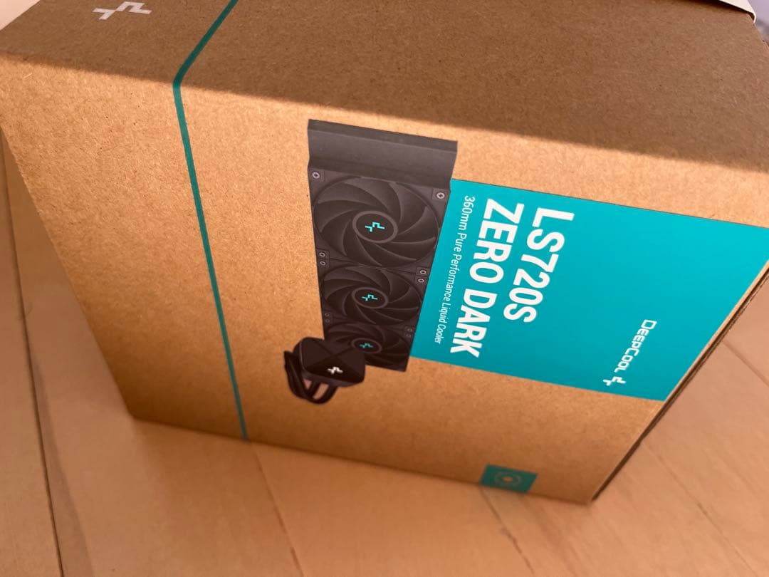 DeepCool LS720S ZERO DARK 水冷クーラー