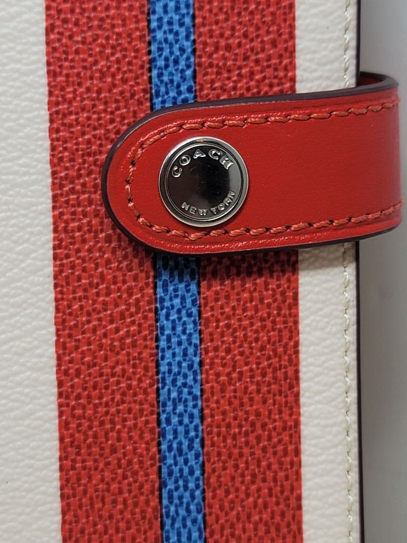 COACH☆コーチ新品未開封☆シグネチャーノートカバー☆リングノート付き