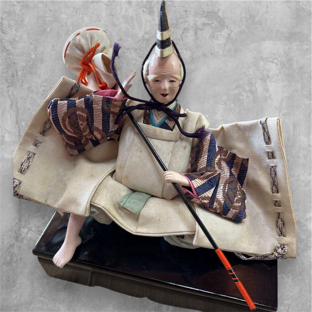 雛人形 十五人飾り 明治 三八 アンティーク　レトロ