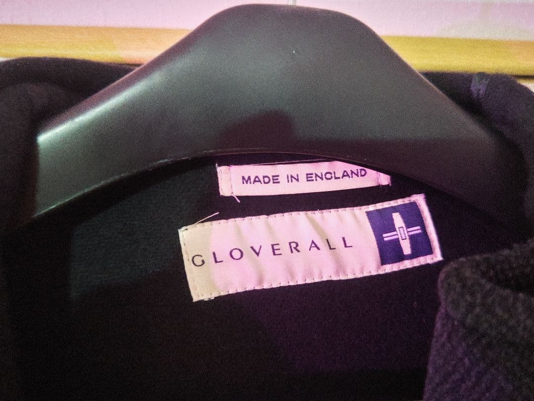 デッドストック?　GLOVERALL ダッフルコート チャコールグレー