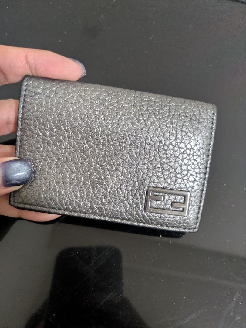 フェンディ　ビジネスカードケース　名刺入れ　カードケース　レザー　ウィメンズ