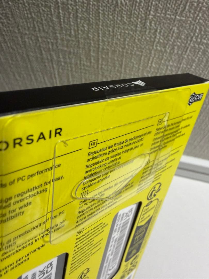 miaさん専用CORSAIR PCメモリ DDR5-6000MHz 32GB
