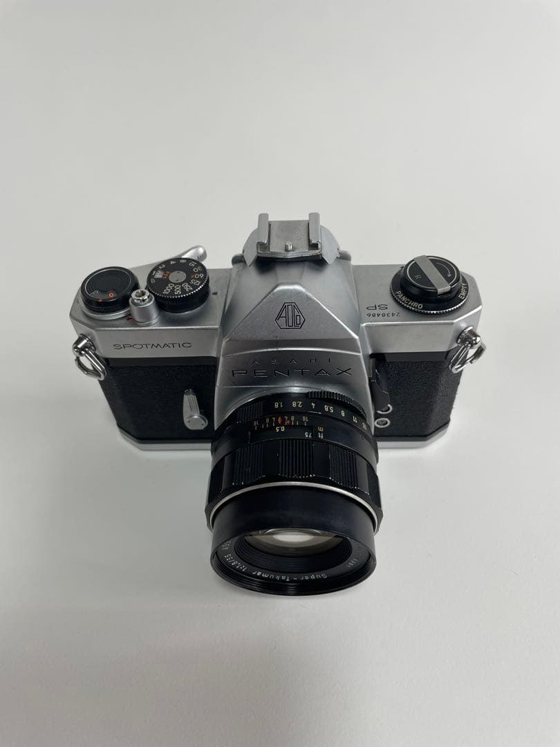 ASAHIPENTAXSPシルバー Super-TAKUMA55mm F1.8