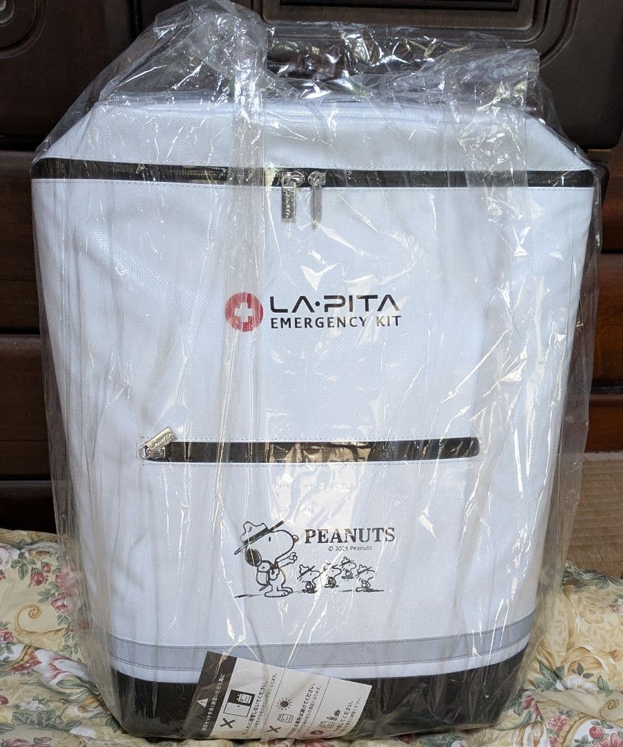 おかいものSNOOPY限定LA・PITA 防災リュック（一人用）新品未使用